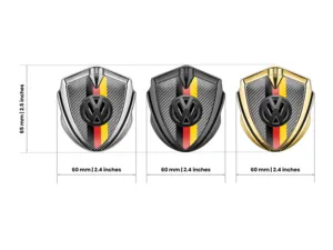 VW Emblemas Metálicos A Medida Aspecto Moderno Alta Gama